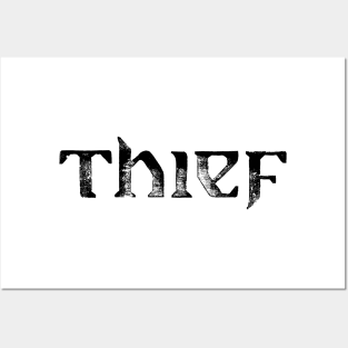 Thief Logo Posters and Art